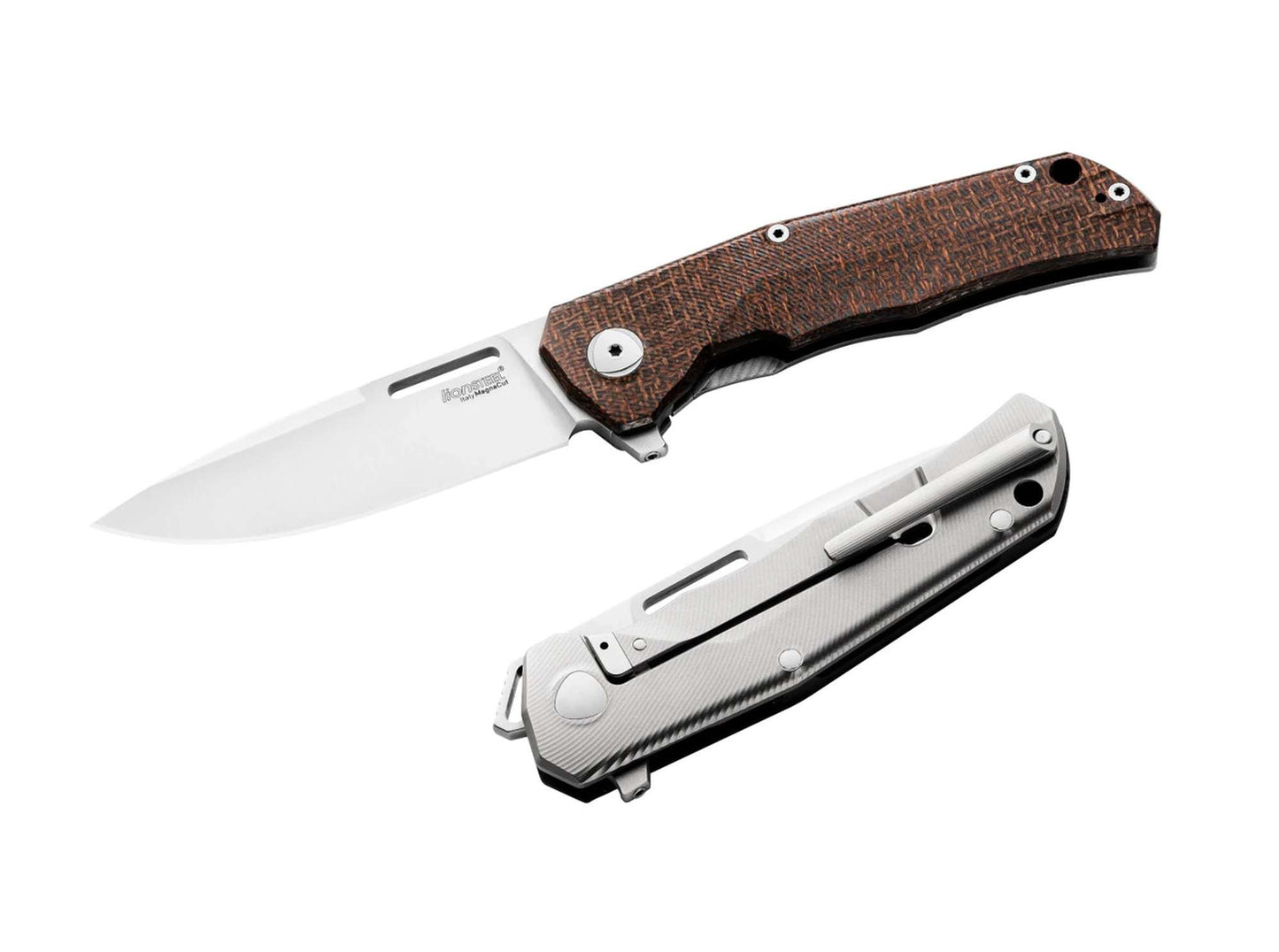 LionSteel Q4ttro Ti Micarta Green