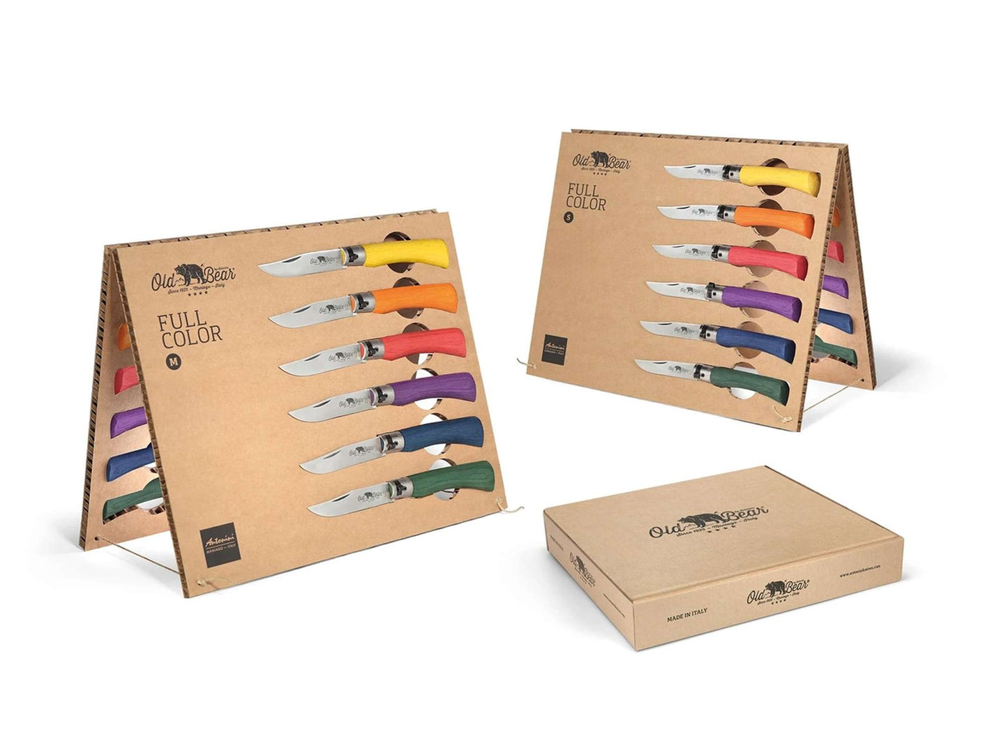 Old Bear M & S Full Color Display Set