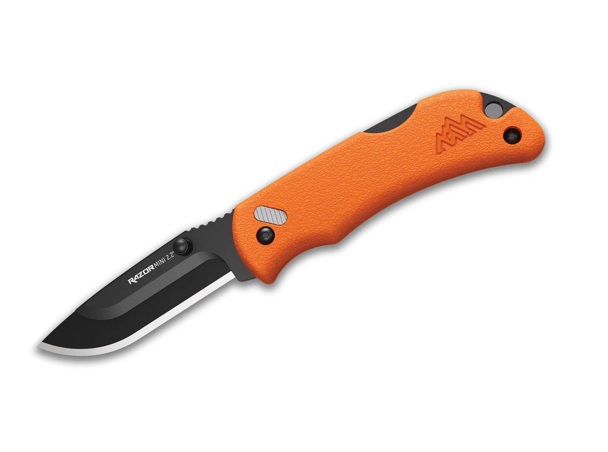 Outdoor Edge RazorMini 2.2" Orange Clam Pack