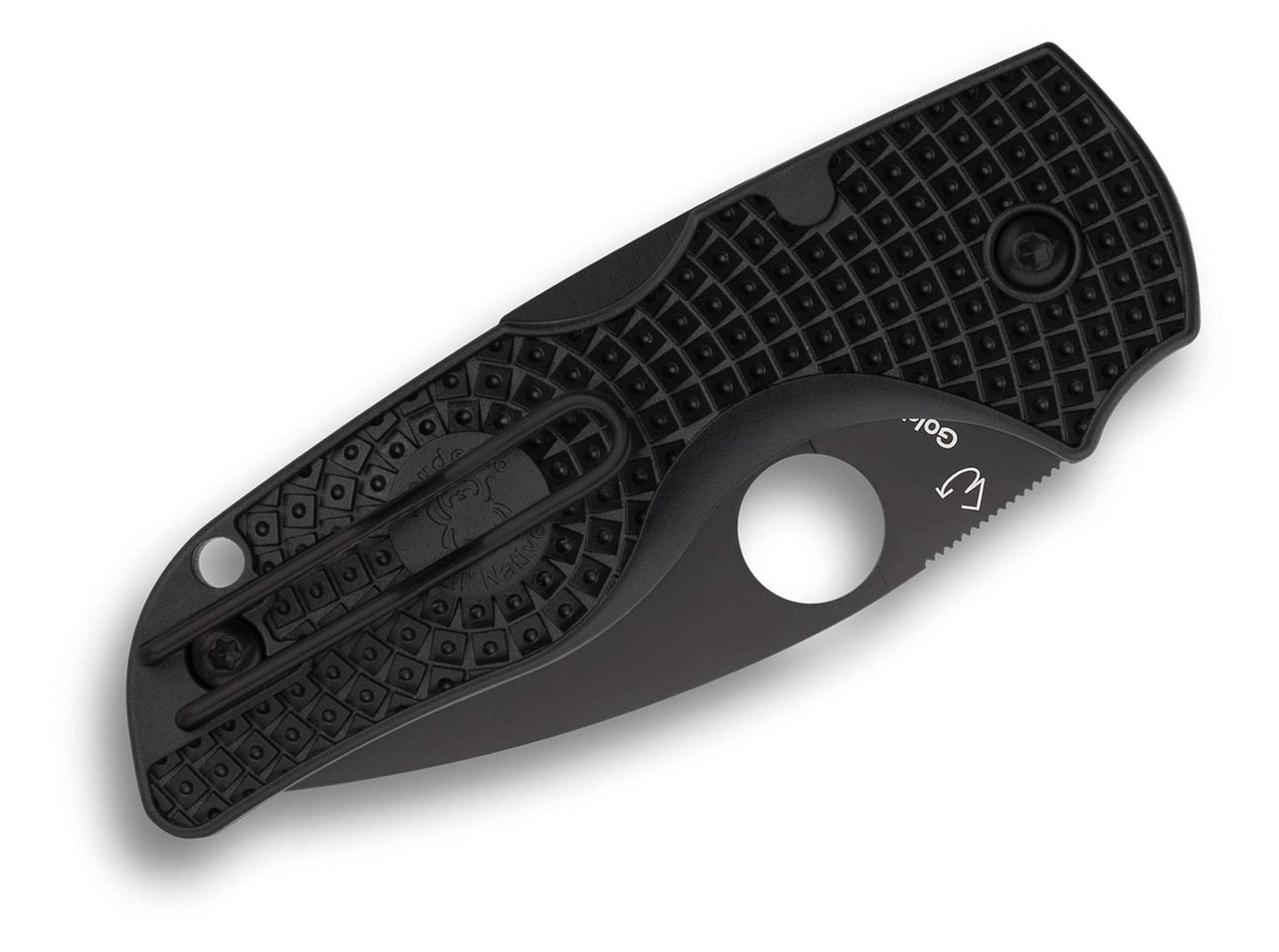 Spyderco Lil Native Lightweight FRN Black Blade PlainEdge