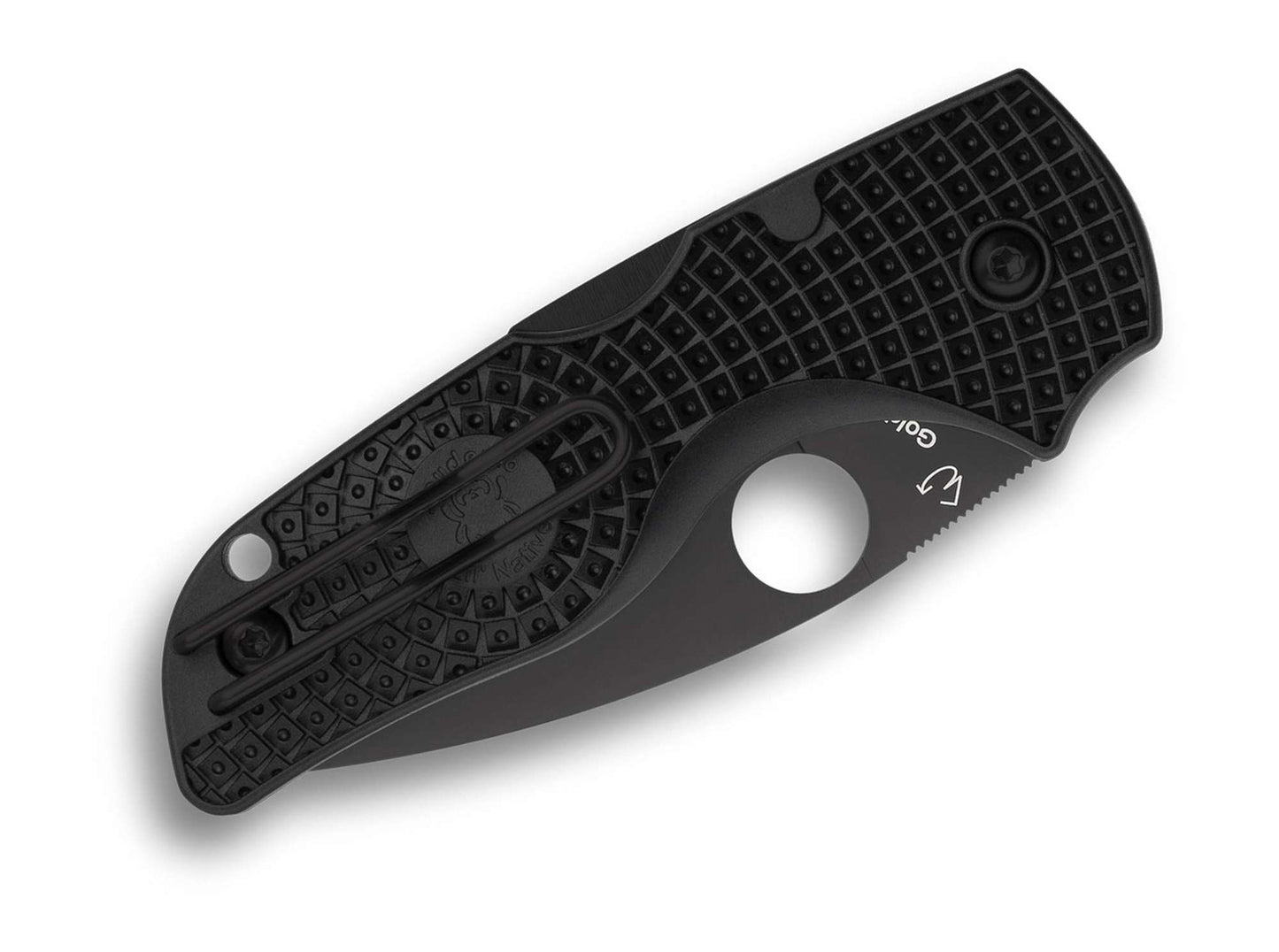 Spyderco Lil Native Lightweight FRN Black Blade SpyderEdge