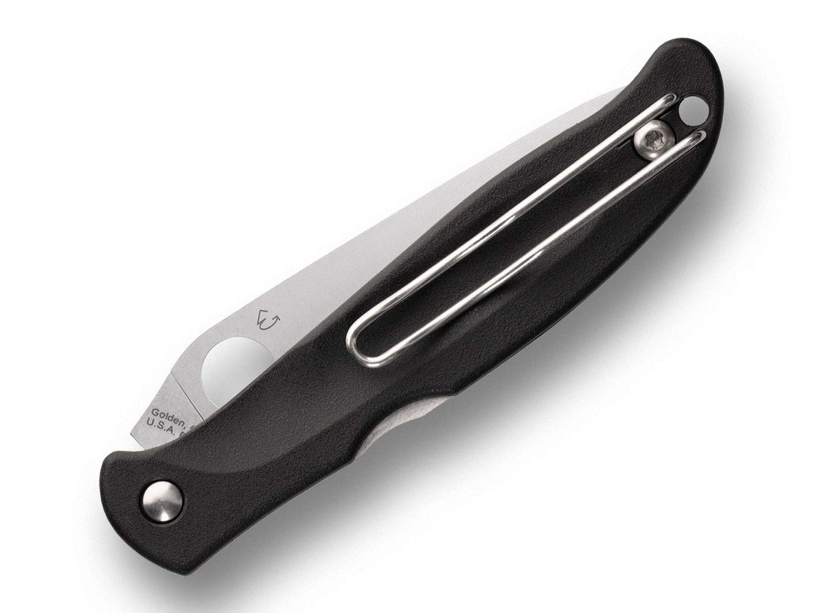Spyderco Charisma CTS BD1N Black FRN