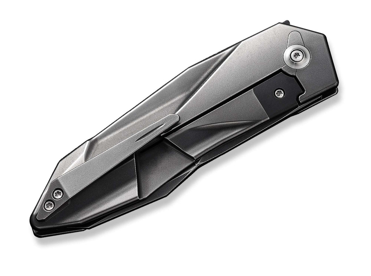 WE Knife Solid SLT Titanium Grey