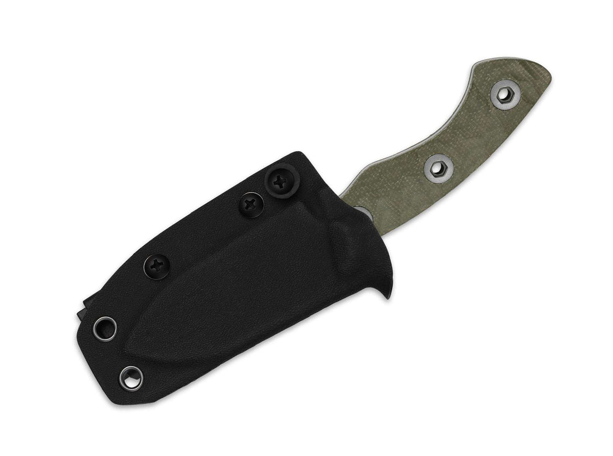Kizer Rook AEB-L Green Micarta