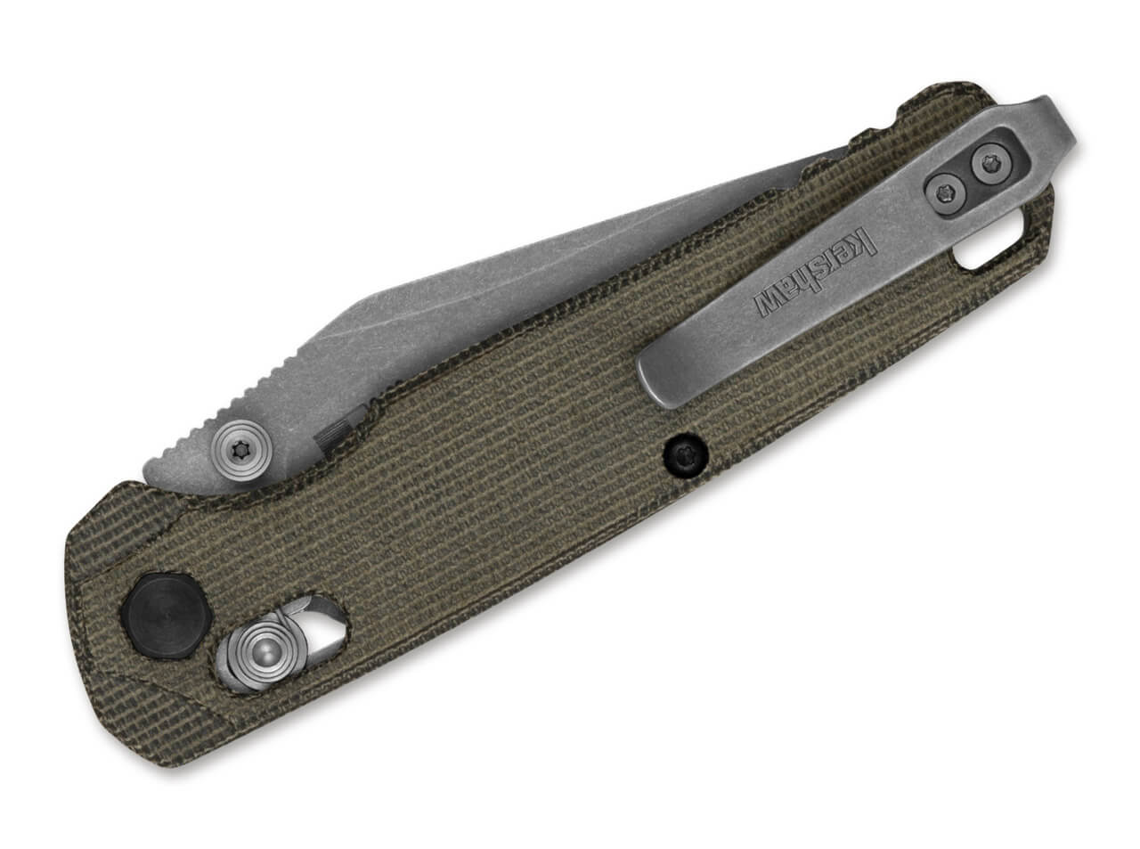 Kershaw Bel Air Clip Point MagnaCut OD Micarta