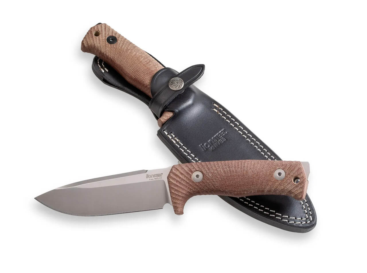 LionSteel T5 Micarta Natural