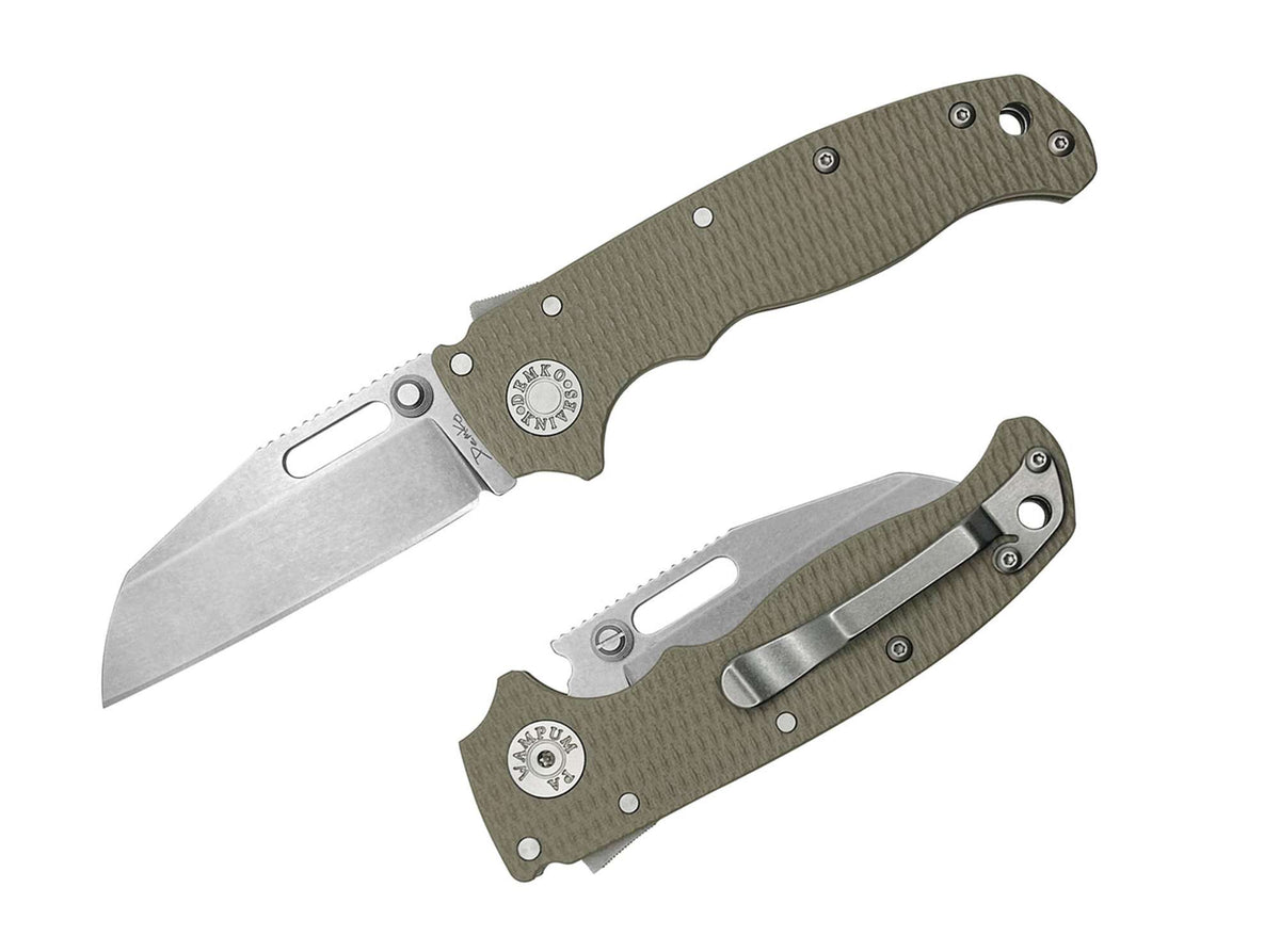 Demko Knives AD20.5 Shark Foot S35 G10 Coyote