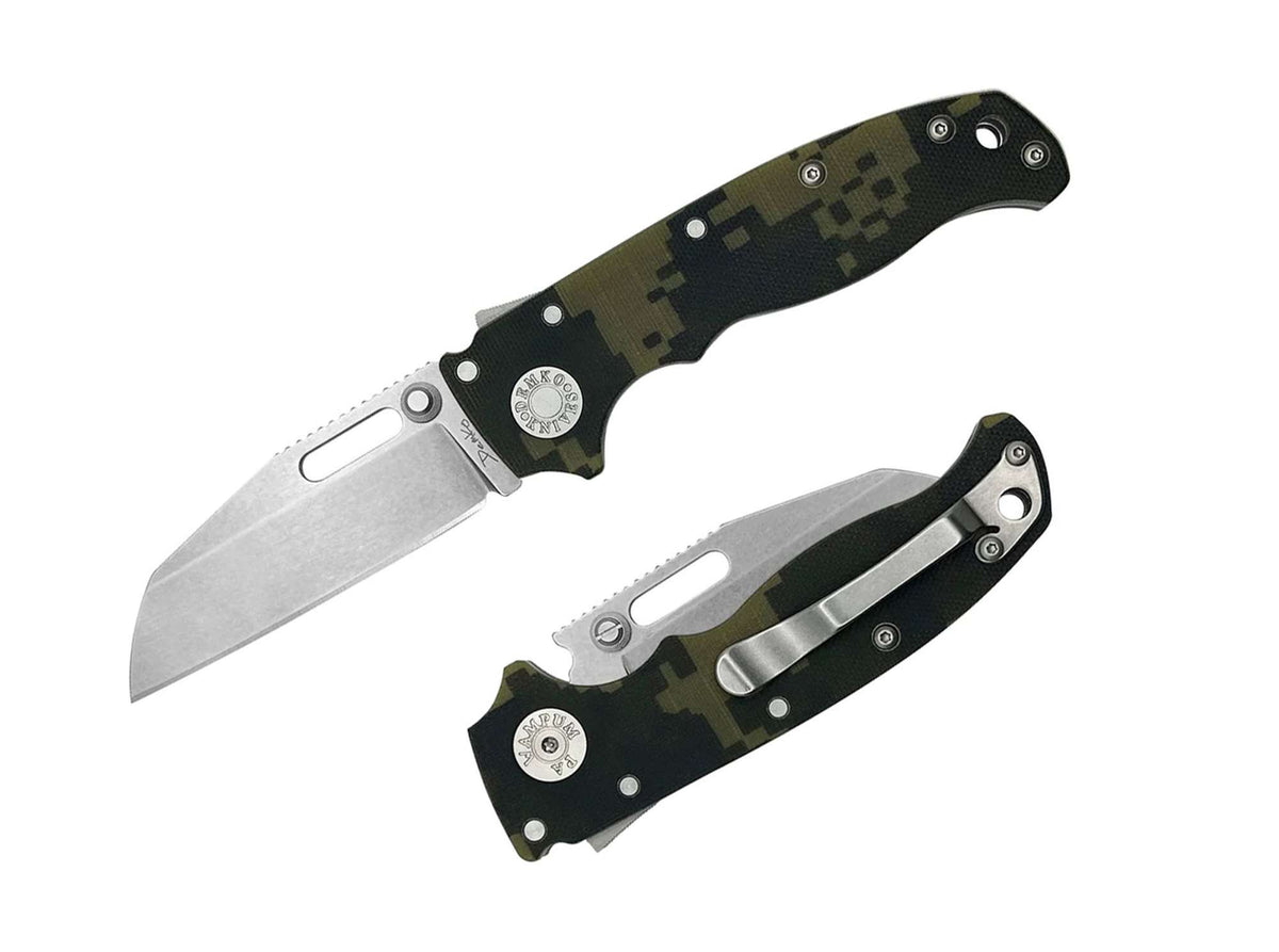 Demko Knives AD20.5 Shark Foot 3V G10 Digi Camo