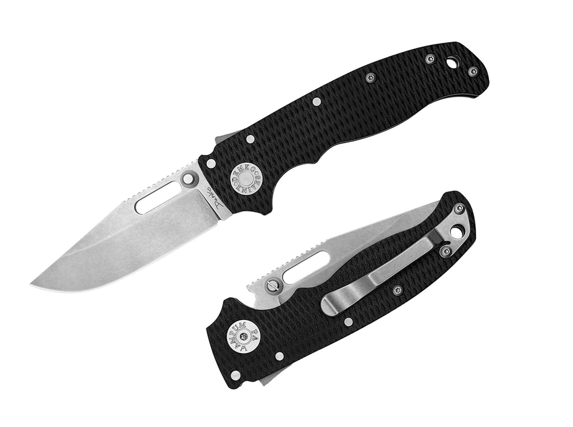 Demko Knives AD20.5 Clip Point 20CV G10 Black