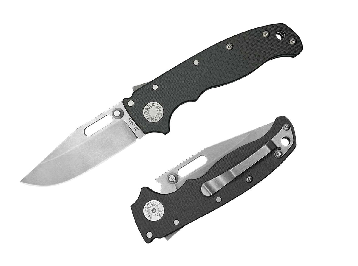 Demko Knives AD20.5 Clip Point 20CV Carbon Fiber