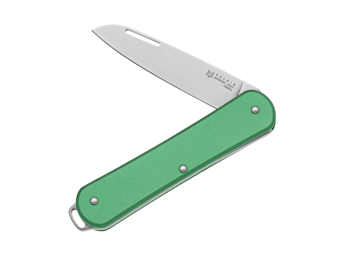 Fox Knives Vulpis 130 Aluminum OD Green
