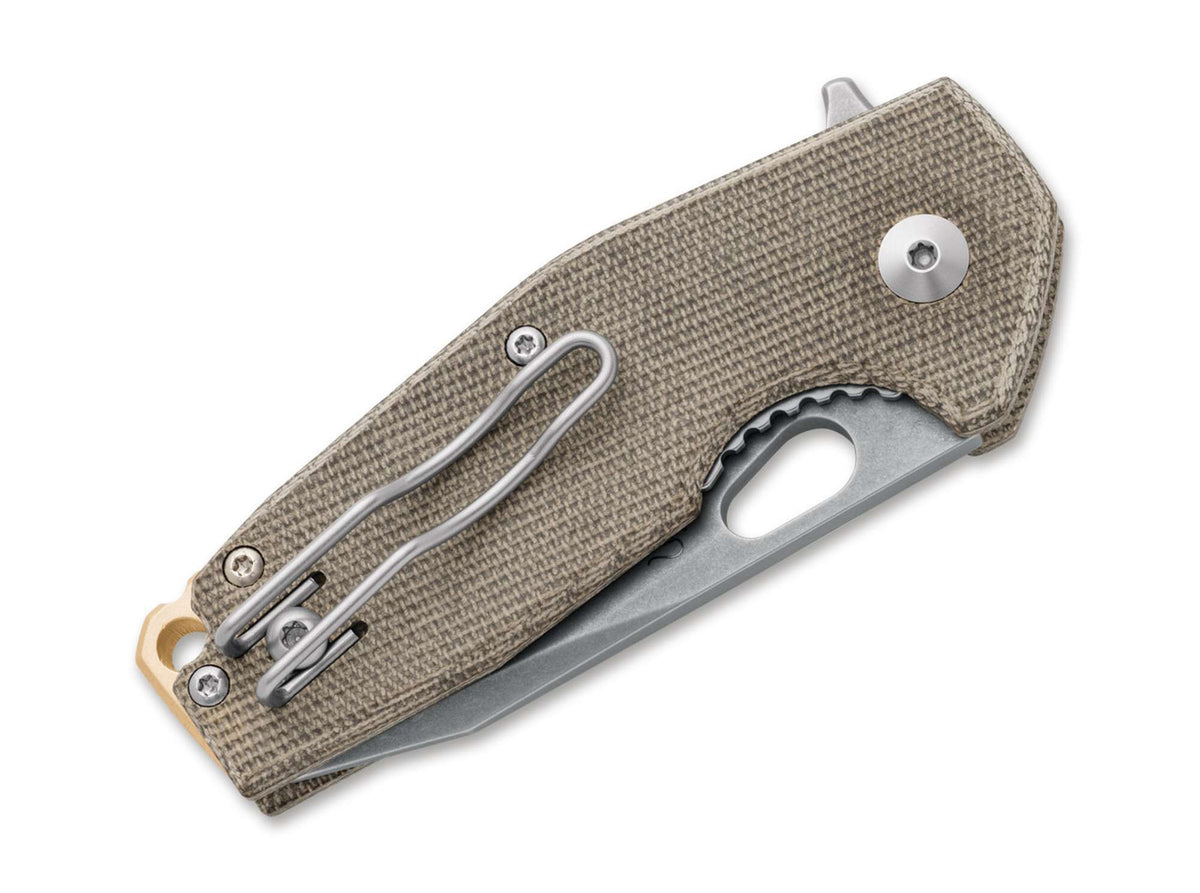 Fox Knives Suru Micarta OD Green