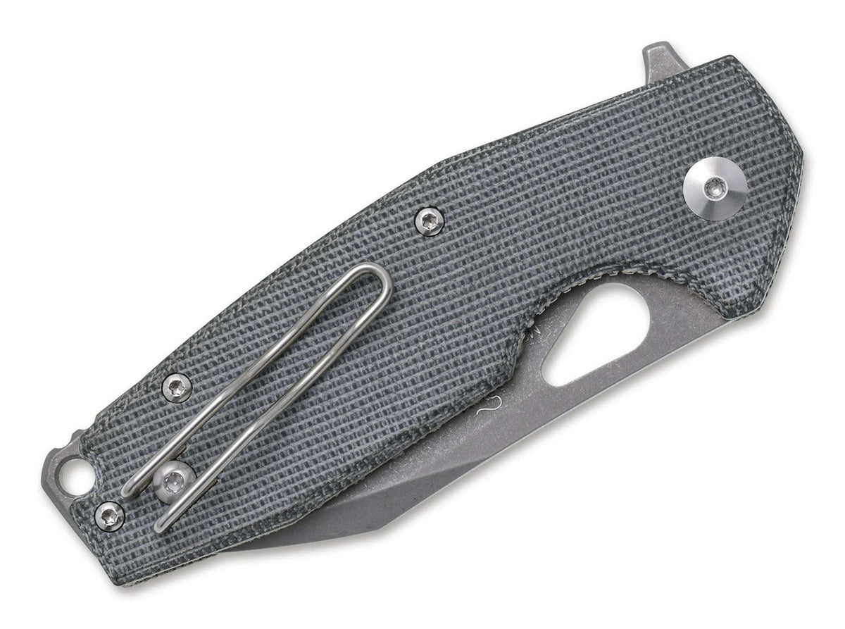 Fox Knives Yaru Micarta Black