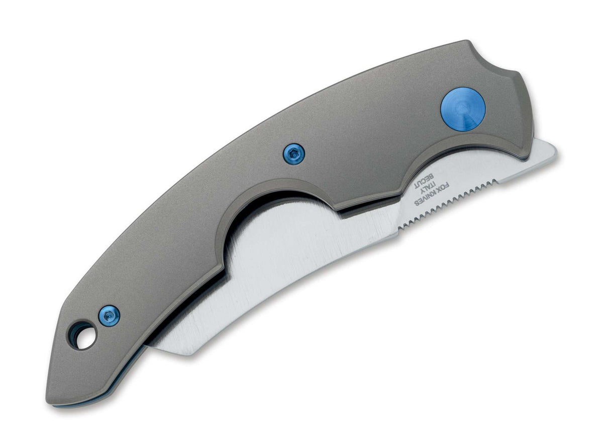 Fox Knives Virtus Bead Blasted Titanium