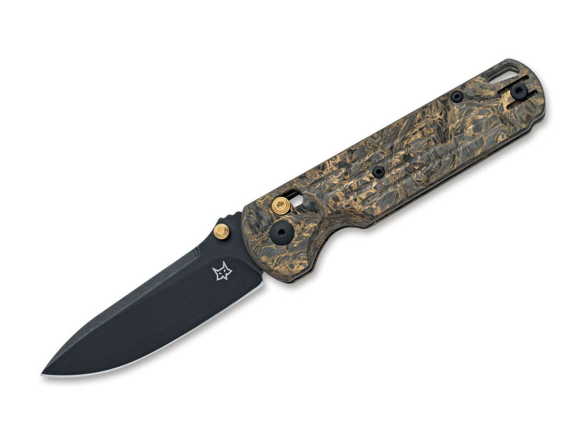 Fox Knives Gabi Niolox Gold Dark Matter Carbon PVD