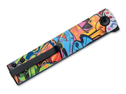 Fox Knives Chnops UV Becut Aluminum Graffiti