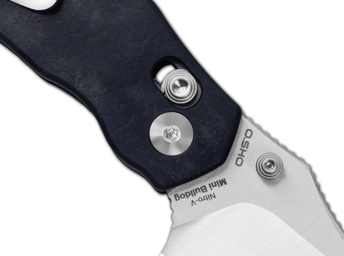 Kizer Mini Bulldog Nitro-V Richlite Blue Canyon