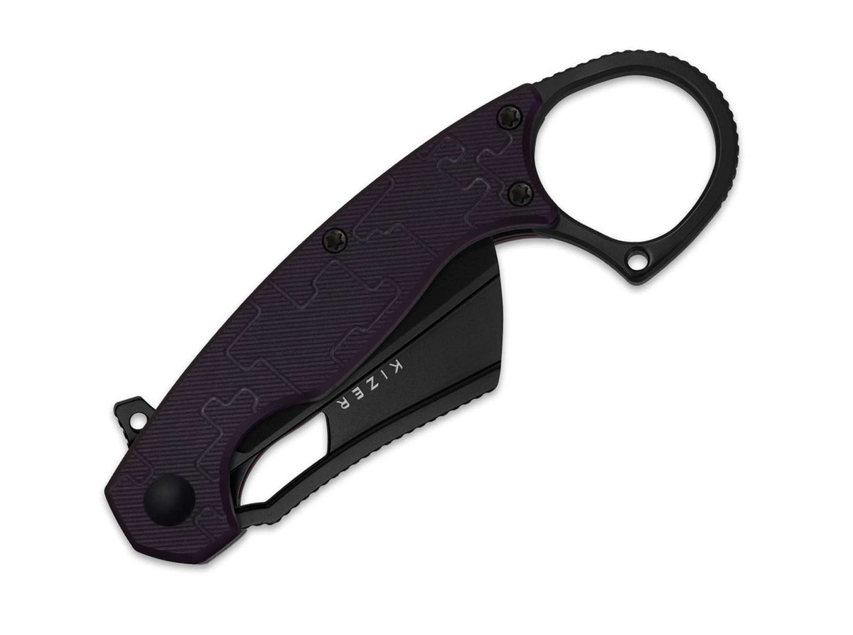 Kizer Dodo Nitro-V Purple PC PVD