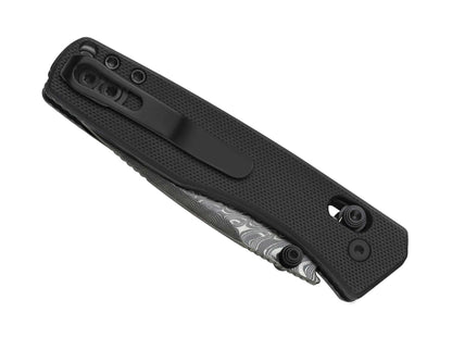 Kizer Aegis Damascus Black G10