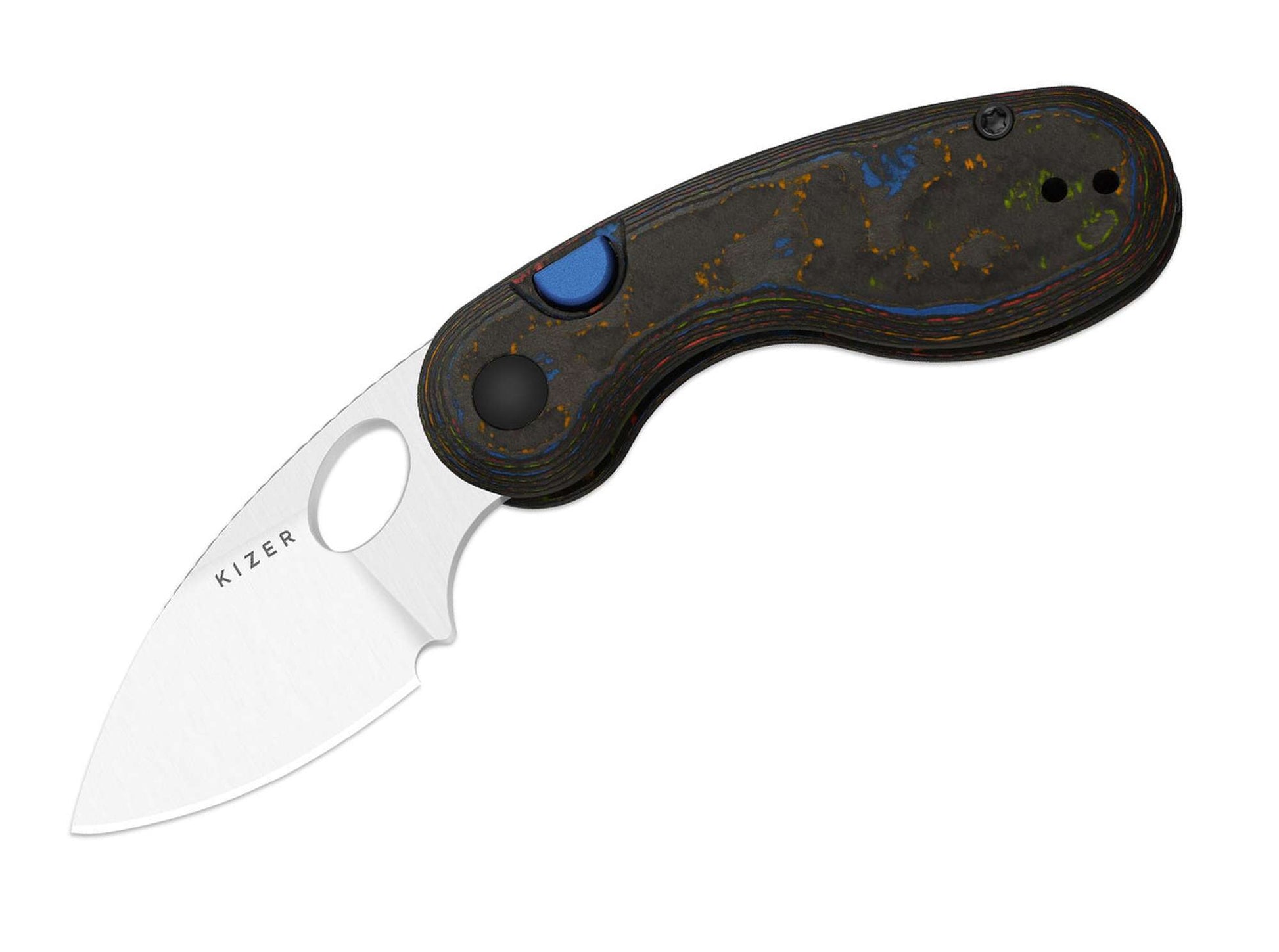 Kizer Microbe M390 Camo Carbon 80's