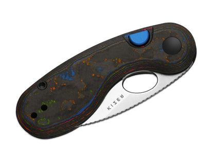 Kizer Microbe M390 Camo Carbon 80's