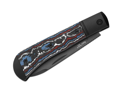 Kizer Trestle D S90V Black Aluminum & CF DLC