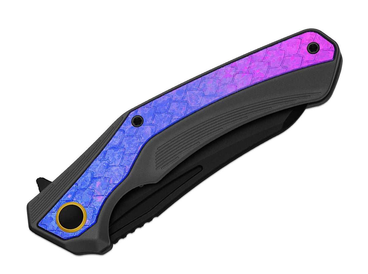 Kizer Draca S45VN Aluminum Crystallized Ti PVD
