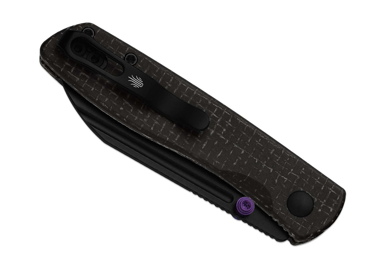 Kizer Renissance N690 Black Micarta PVD