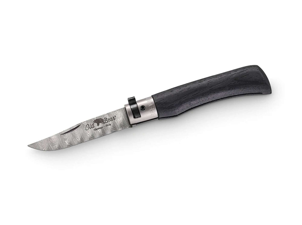 Old Bear Collection M Damascus Black
