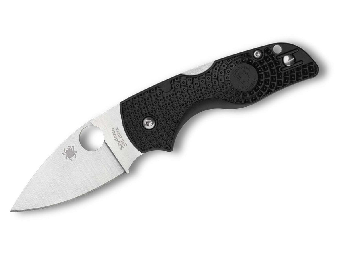 Spyderco Lil Native Lightweight Black FRN PlainEdge