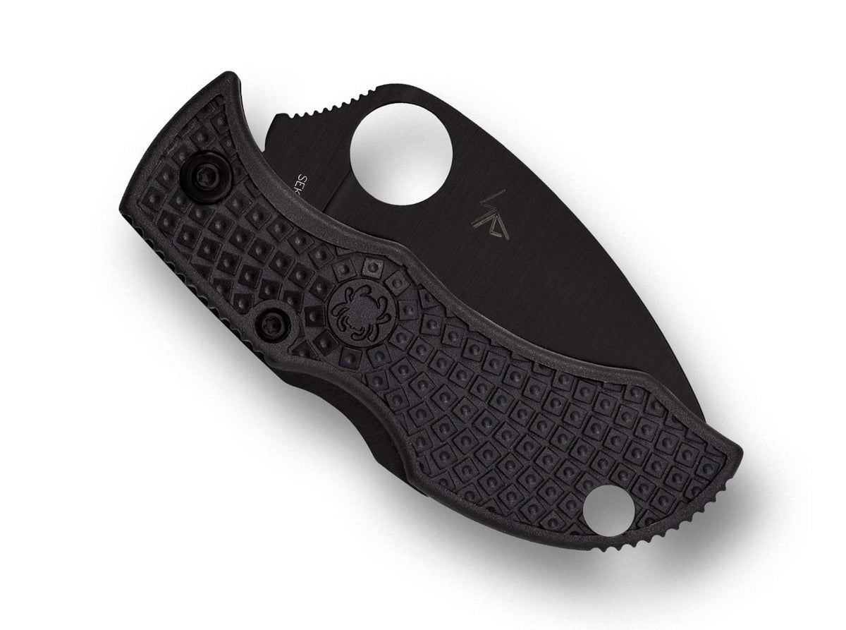 Spyderco Manbug Wharncliffe Lightweight All Black