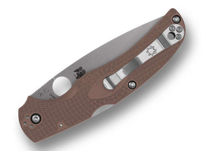 Spyderco Native Chief Lightweight CPM 15V Brown FRN Sprint Run