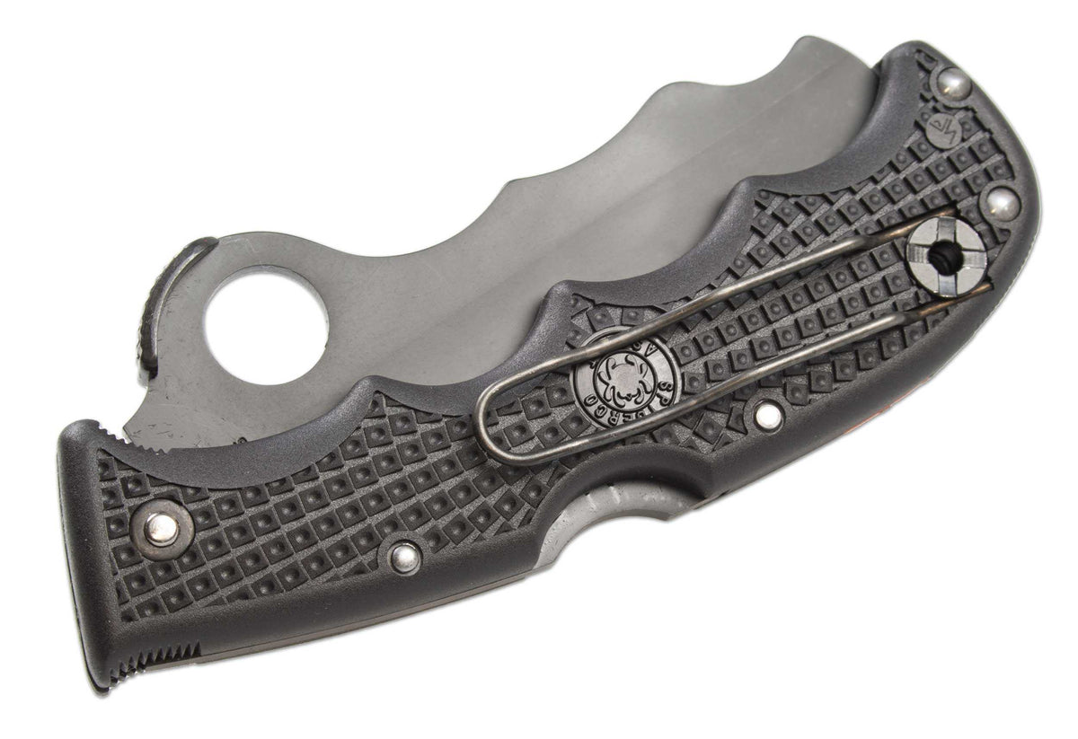 Spyderco Assist Black Blade Combo Edge