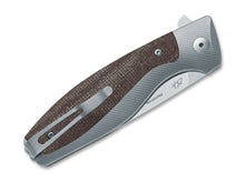 Viper Wing Magnacut Ti Natural Yute Micarta