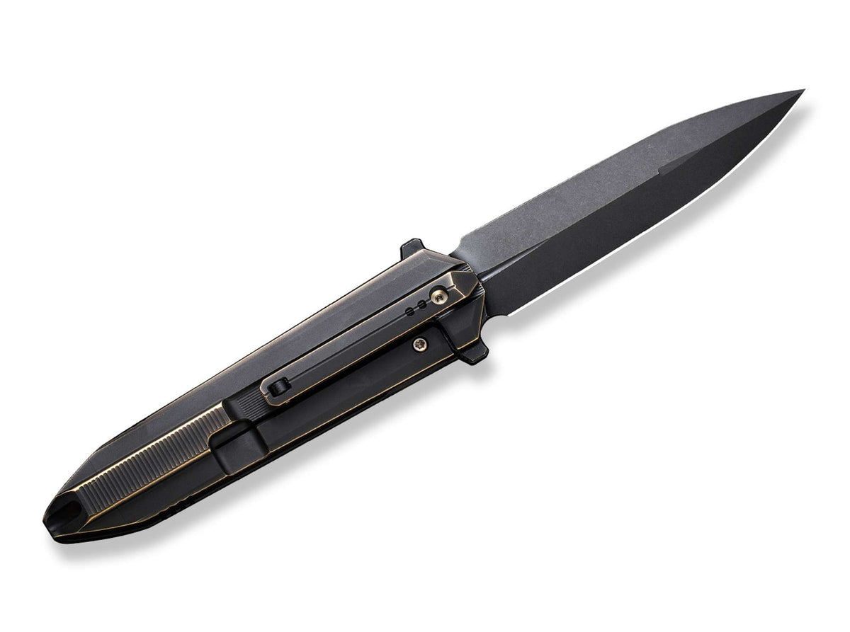 WE Knife Diatomic Titanium Black & Bronze