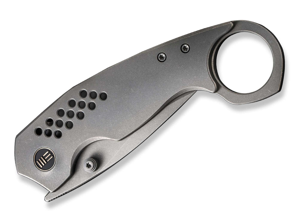 WE Knife Envisage Titanium Grey Stonewashed
