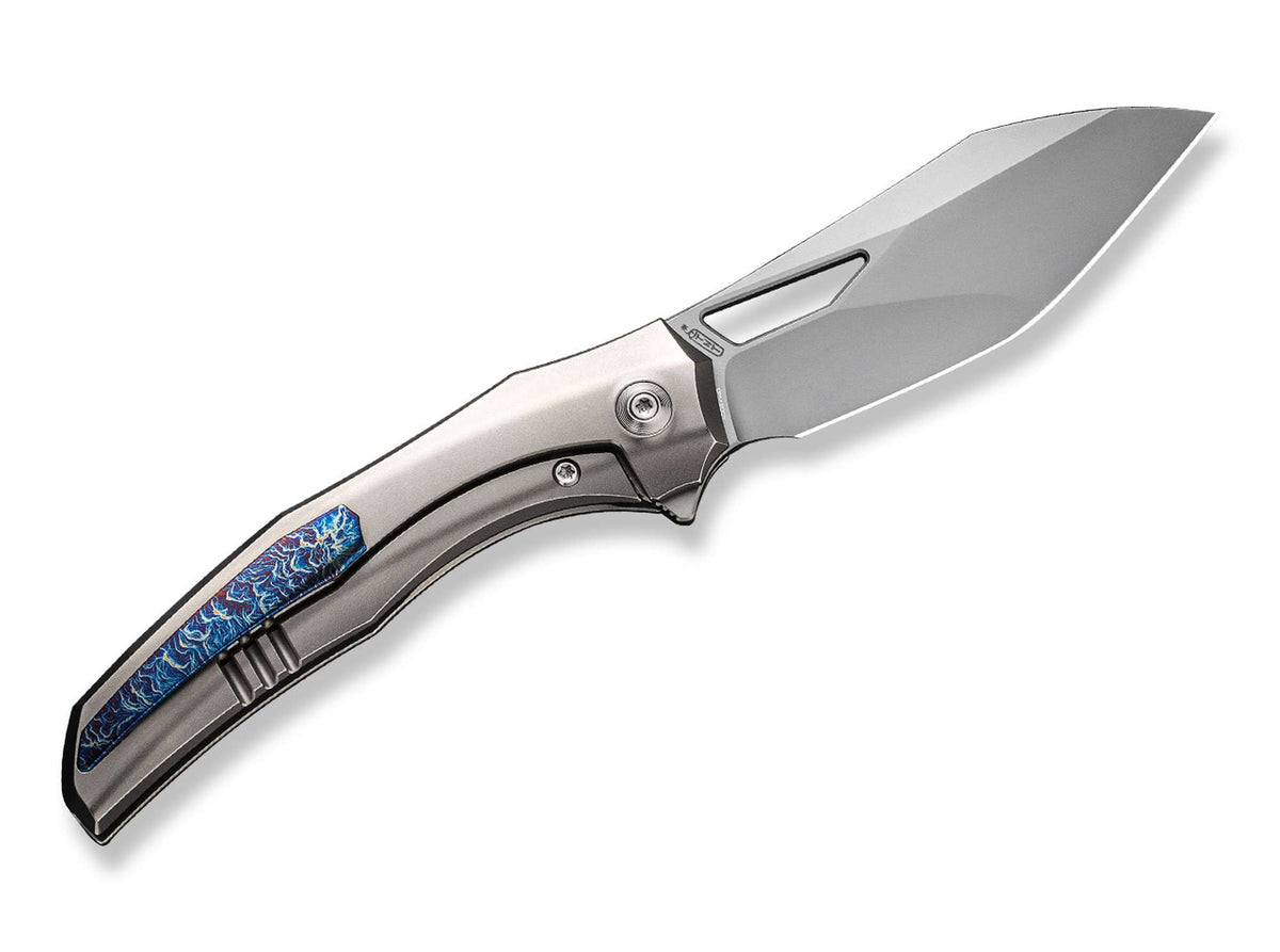 WE Knife Ignio Titanium Silver Bead Blasted