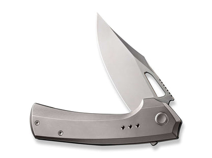 WE Knife Nefaris Ltd Titanium Grey Bead Blasted