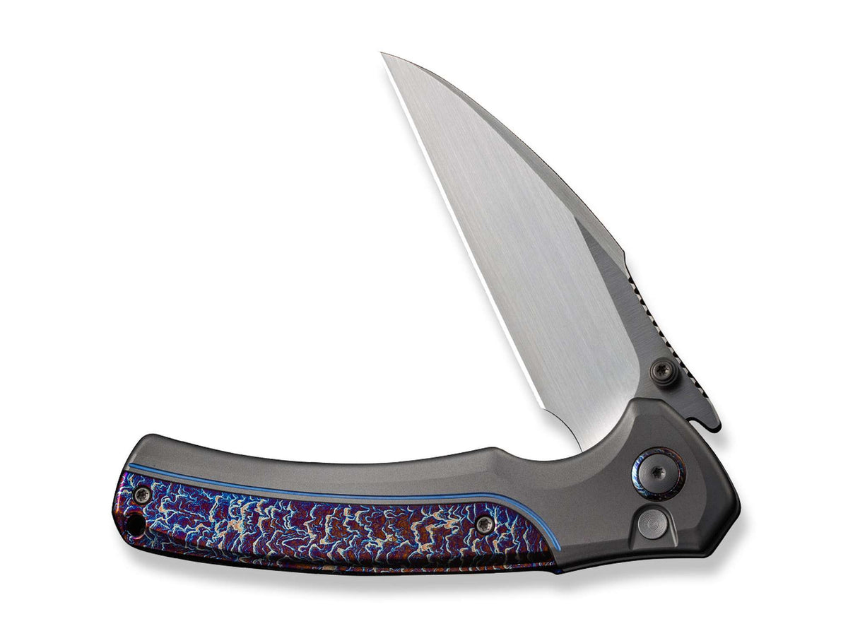 WE Knife Ziffius Ltd Titanium Grey Flamed