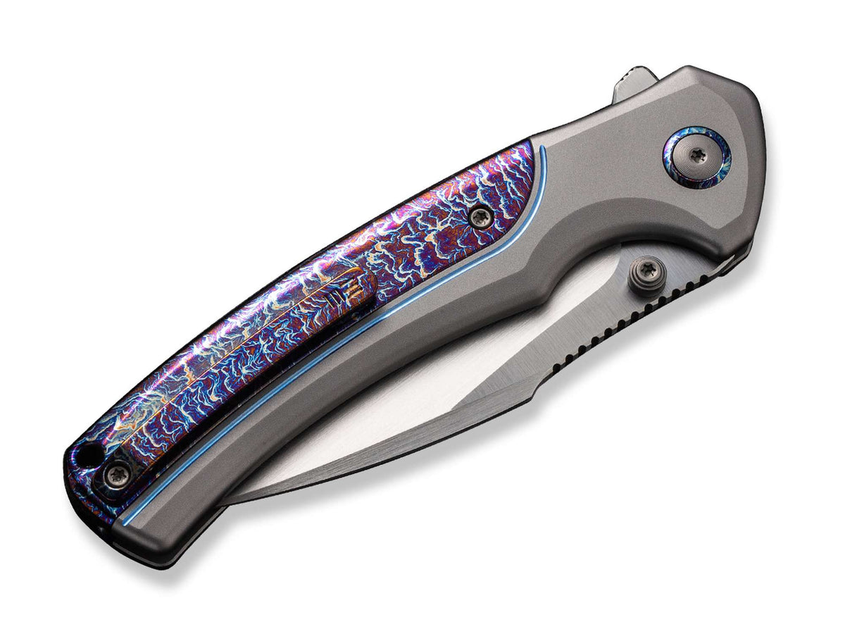 WE Knife Ziffius Ltd Titanium Grey Flamed