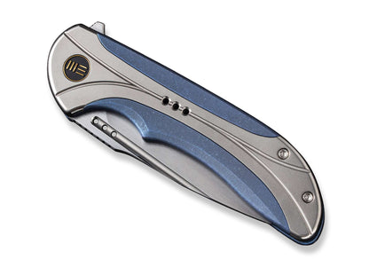 WE Knife Equivik Titanium Blue & Grey