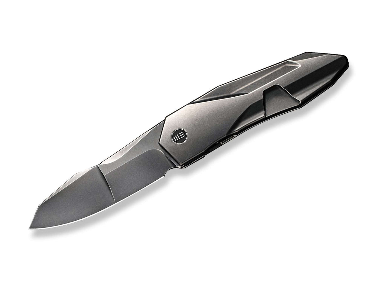 WE Knife Solid SLT Titanium Grey