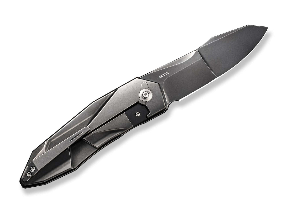 WE Knife Solid SLT Titanium Grey