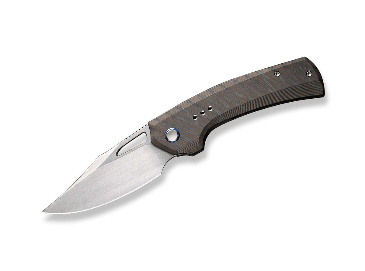 WE Knife Nefaris Titanium Tiger Stripe