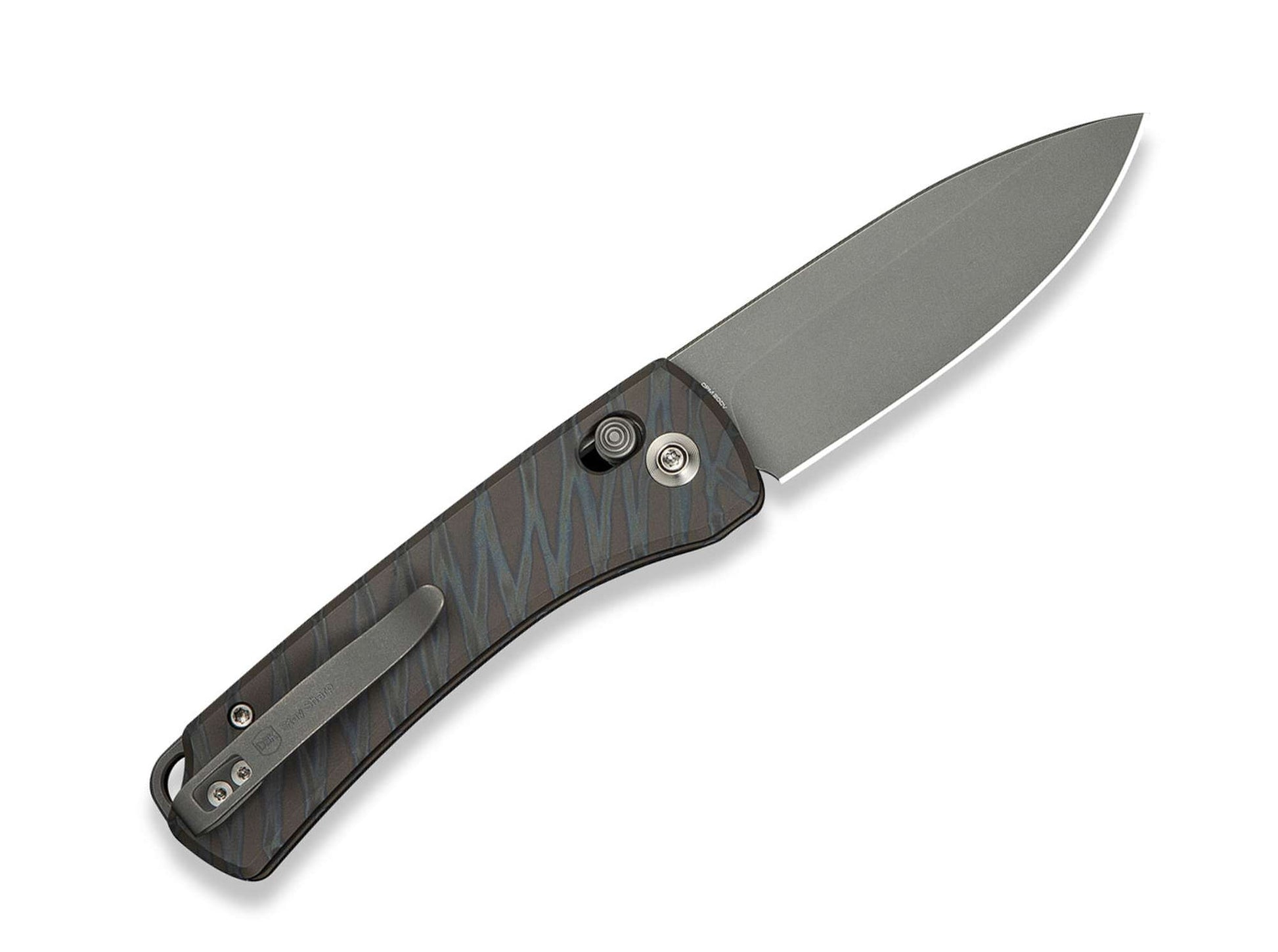 WE Knife Nightblade 20CV Titanium Tiger Stripe