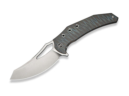 WE Knife Epaulette M390 Diamond Patterned Tiger Stripe Flamed Ti