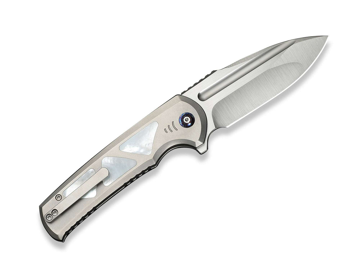 WE Knife Sylox M390 Gray Ti MOP
