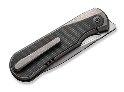 WE Knife Baloo 20CV Grey Ti Dark Green Micarta Mystery Box