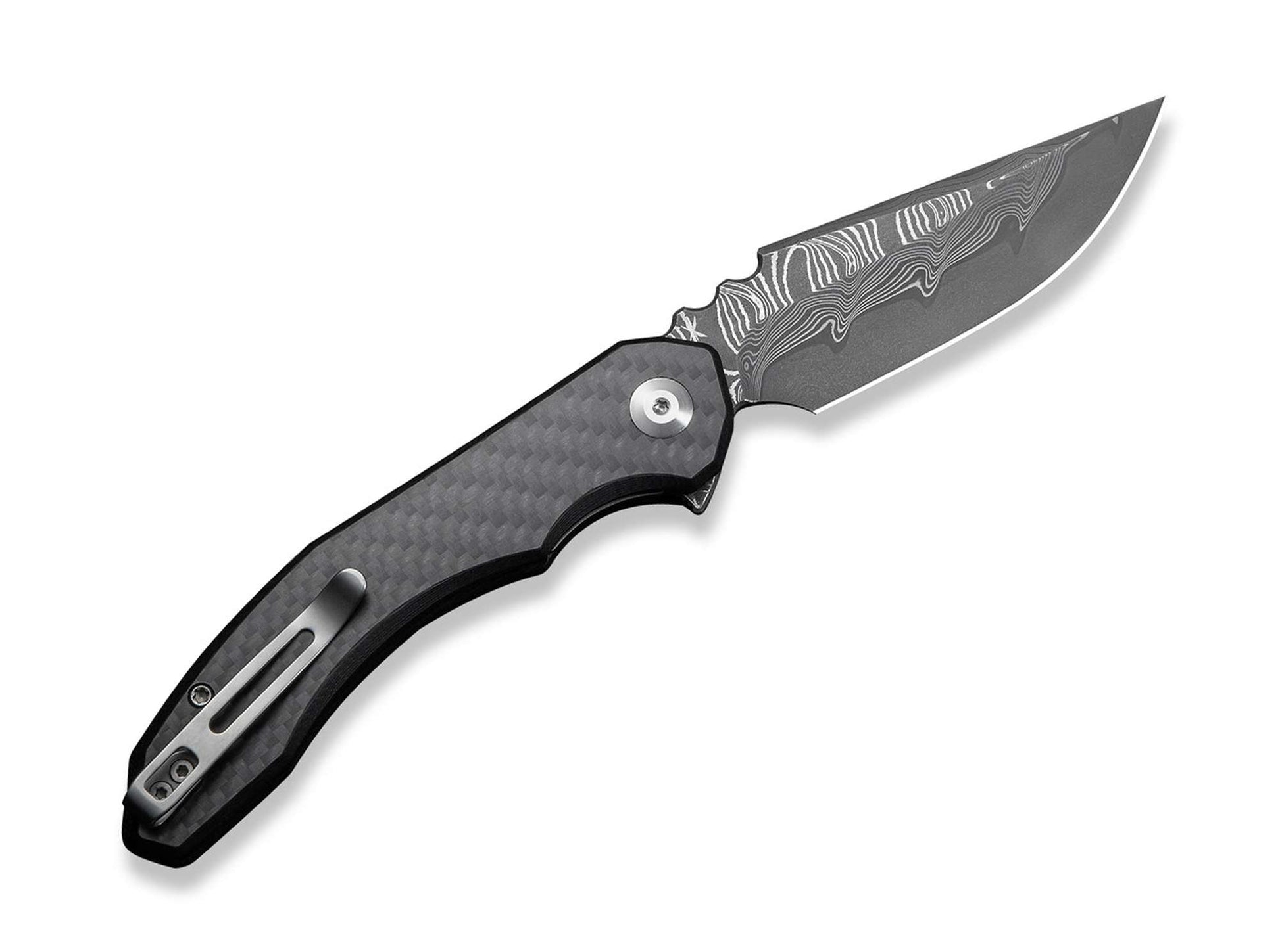CIVIVI Bluetick Damascus Carbon & G10