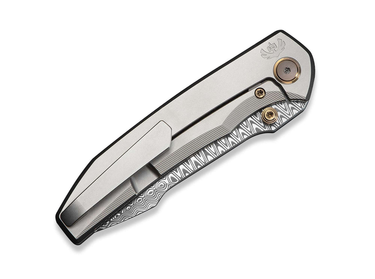 WE Knife Ryson Damascus Ti